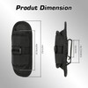 Tactical Flashlight Holster, Rotatable Duty Belt Flashlight Holder, Flash Light
