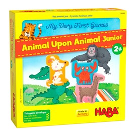HABA My Very First Games - Animal Upon Animal Junior - Toddler Stacking Game