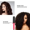 2 x Hair Fluffy Curling Roll Comb, Non-Slip Curling Wall