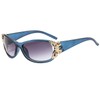 YAMEIZE Trendy Y2K Wrap Around Sunglasses - for Men and