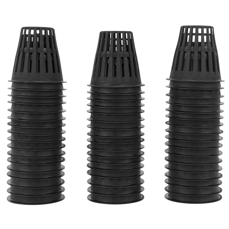 50Pcs Hydroponics Cups Lightweight Economy Net Pots 2 Inch Plastic