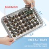 WELIDAY Miniatures Storage Case Miniatures Transport Case Aluminum Alloy Frame