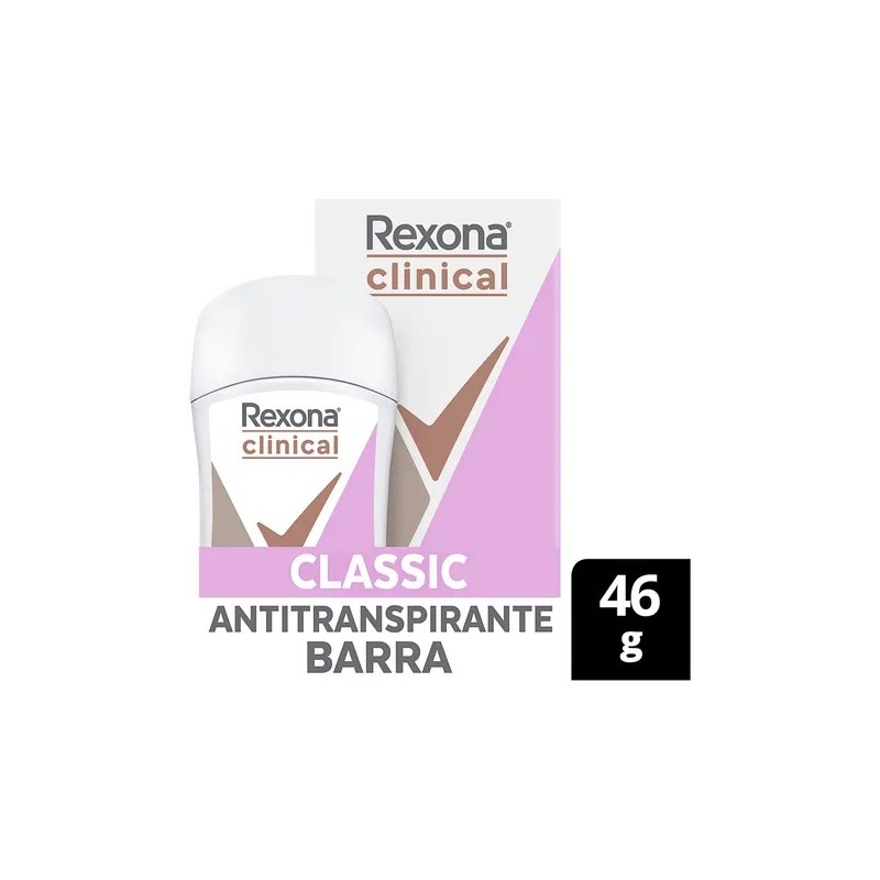 Rexona Clinical Classic Stick 46g Desodorante Mujer
