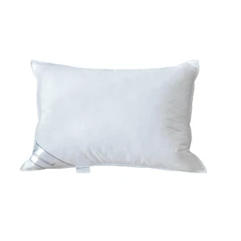 Eastwarmth Goose Down Feather Hotel Collection Bed Pillow for Sleeping,100% Cotton Cover,Medium Firm,Soft Support Standard Size(20X26IN) 1 Pack