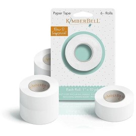 Unbranded Kimberbell Sewing Tape – 6 Rolls, Easy Tear, KDTL100