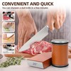 Rolling Knife Sharpener Kit,Knife Sharpener Tool,15 & 20 Degree Sharpening