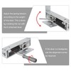 Double Action Spring Hinge with Cover Plates,Top Pivot Hinge for
