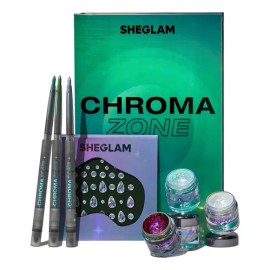Colección Maquillaje Chroma Zone Glitter Alto Brillo Sheglam                                                                                          