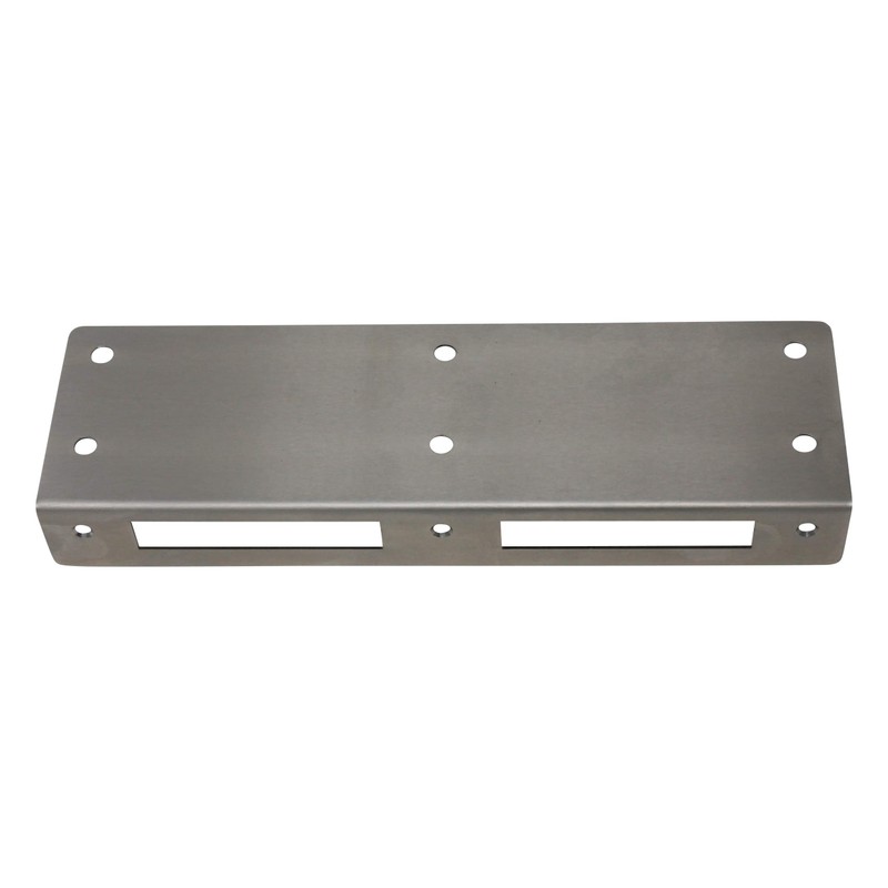 Stainless Steel Safety Strike Plate for Front Doors, Room Doors