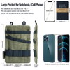 VIPERADE VE1-OW Small EDC Pocket Pouch, Waxed Canvas EDC Organiser