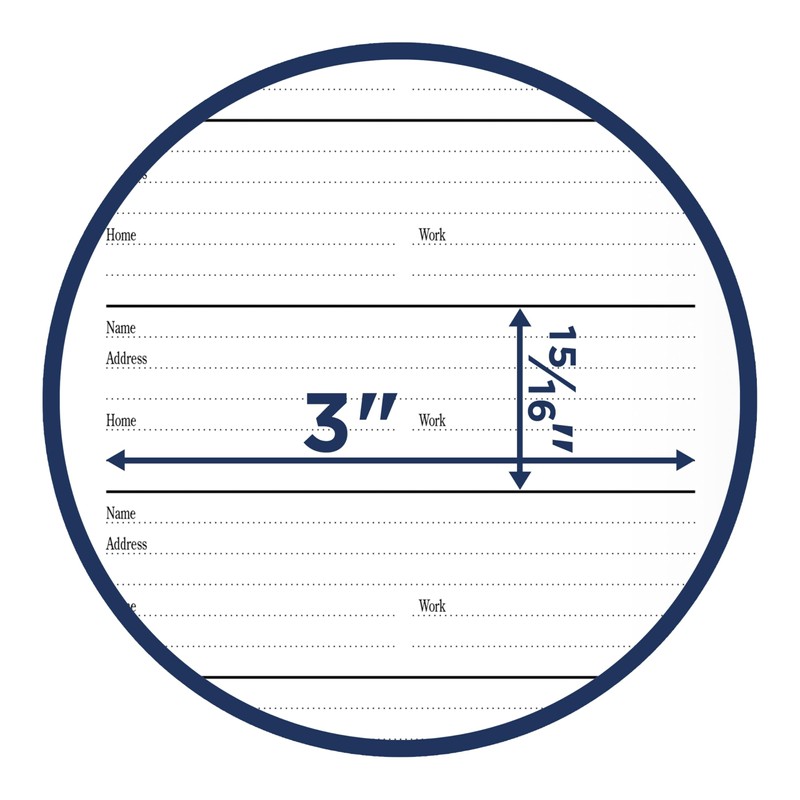 at-A-Glance Telephone & Address Book, 600+ Entries, 4" x 6",