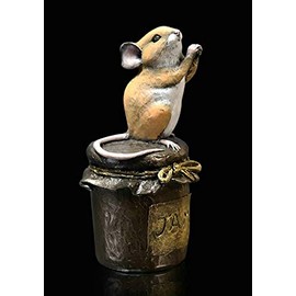 Richard Cooper Mouse on Jam Jar *NEW*