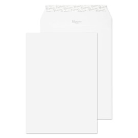 Blake Business C4 324 x 229 mm 120 gsm Peel & Seal Pocket Envelopes (31653) Ice White Wove - Pack of 20