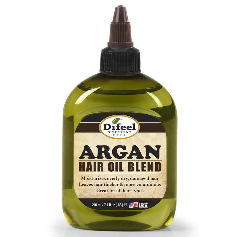 Difeel Aceite de cabello natural premium - Aceite de argán