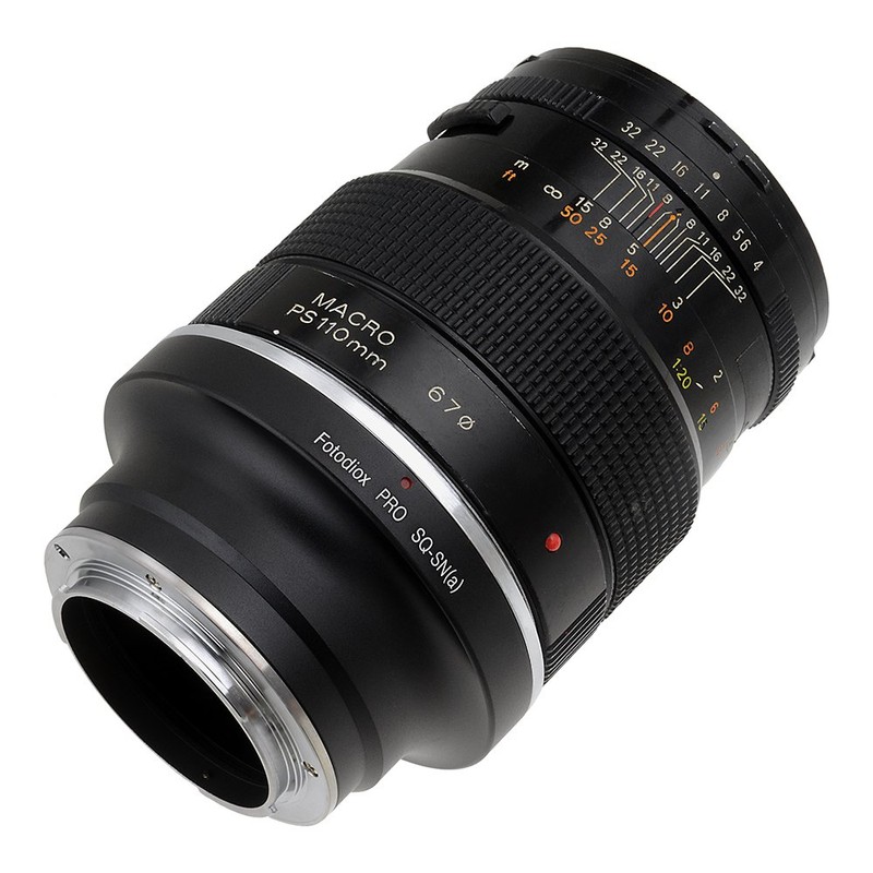 Fotodiox Pro Lens Mount Adapter Compatible with Bronica SQ Lenses
