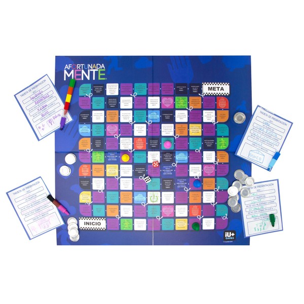 AFORTUNADA MENTE Juego de Mesa Valeria Arellano | Juego didáctico