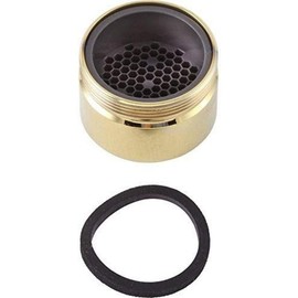 Delta Faucet RP18357PB Aerator for Stream Straightener, Polished Brass