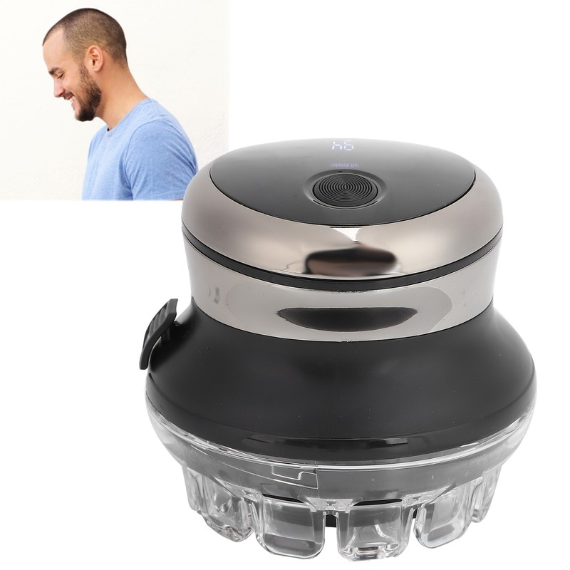 Steel Waterproof Electric Head Hair Shaver Rechargeable High Precision Hair