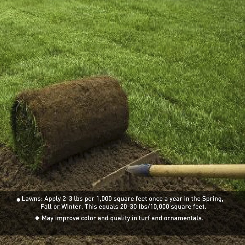 Azomite Organic Micronized Mineral Fertilizer Trace 0-0.2, 5 Lbs