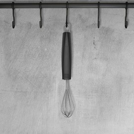 Lurch 00230150 Tassenbesen, Edelstahl, schwarz