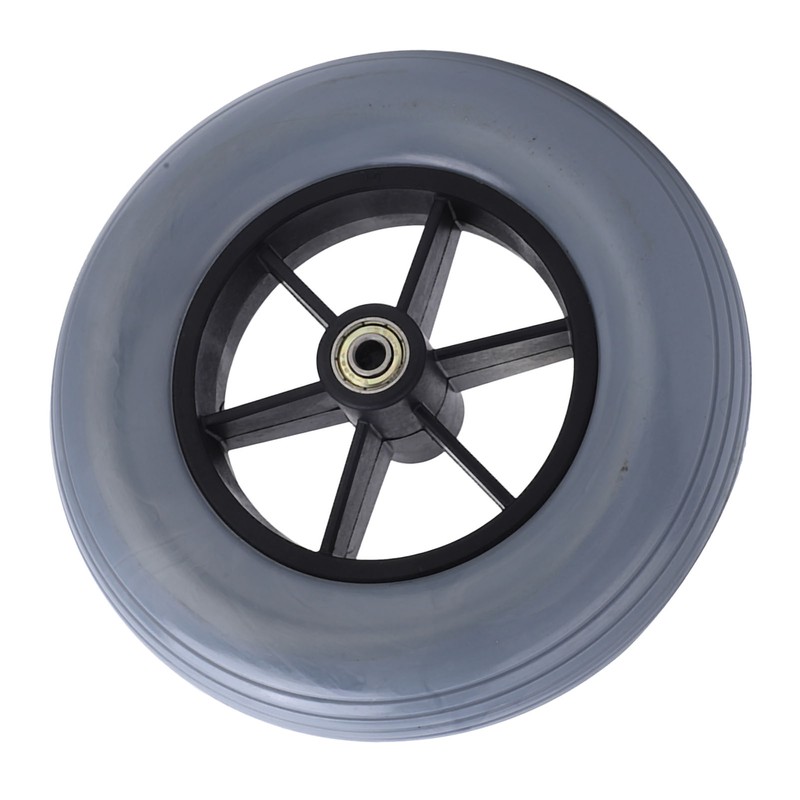 194mm Gray Electric Wheelchair Wheel Non Slip No Noise Stable