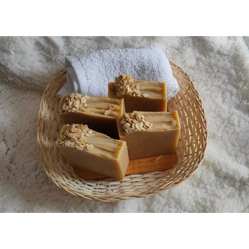 Mavis Paquete 4 Pz Jabón De Avena Con Miel. 100%