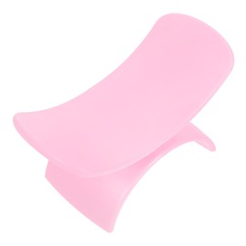 Vaguelly Nail Arm Rest U Shape Manicure Cushion Lightweight Portable Nail Art Holder for Salon Use Compact and Convenient Manicure Tool