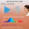 BLOEXCLU Reading Glasses for Women Blue Light Blocking Readers Anti