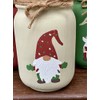 Gnome Winter Mason Jars/Gnome Mason Jars/Winter Decor/Painted Mason Jars