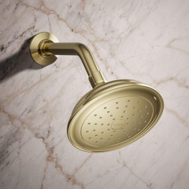 Kohler 72773-AF Artifacts® Single-function showerhead, 2.5 gpm, Vibrant French Gold