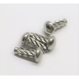 Flywheel Supply Size 6, 3/8" Long name Plate Rivets Drive Screws Engine Motor