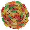 FirstChoiceCandy Sour Gummy Crawlers Candy (Aqua Sour Worms, 10 Pound