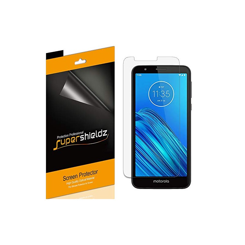 Supershieldz (6 Pack) Designed for Motorola (Moto E6) Screen Protector,