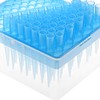 sourcing map Pipette Tips Box 100-Well Tip Holder Container 1