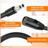 E Scooter Lock Double Security 2 Pieces Steel Cable Durable