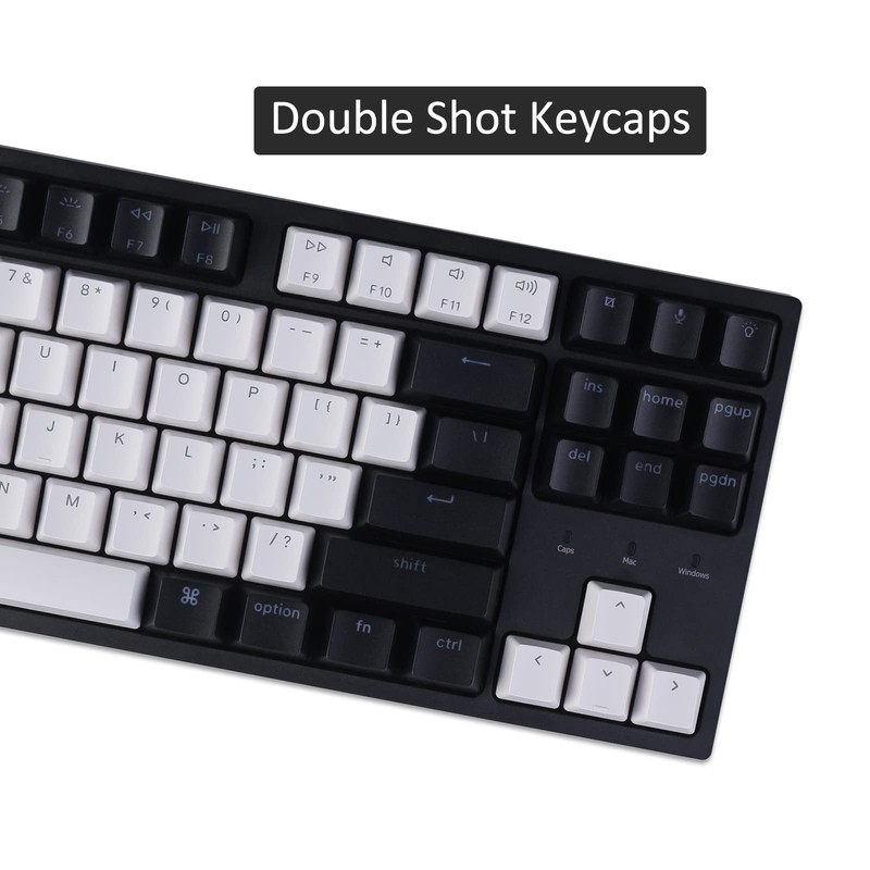 Keychron C1 87 Keys Wired Mechanical Keyboard for Mac Windows,