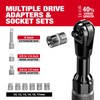 Alloyman 3/8" Cordless Ratchet Wrench Set, 60FT-LBS(80N.m) Electric Ratchet, 12V