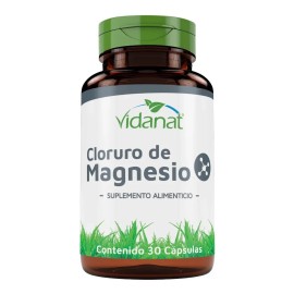Cloruro Magnesio Vidanat Comprimidos Suplemento Nutricional Cápsulas