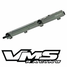 VMS RACING GUNMETAL FUEL RAIL FOR HONDA H22 and H23 MOTOR PRELUDE ACCORD