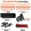 1/0 Gauge Wire(20ft Each - Red/Black) Copper Clad Aluminum CCA