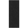 Ottomanson Solid Design Non-Slip Rubberback 2x10 Indoor/Outdoor Runner Rug for