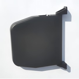 Selve Surface-Mounted Roller Blind with Hinge System without Cord White