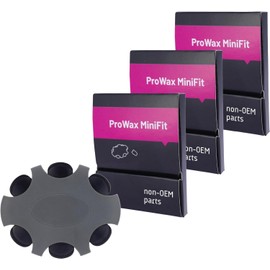 Oticon Prowax Minifit Hearing Aid Wax Guards, Replacement Filters (3 Pack/18 Pcs)