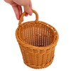2Pcs Hanging Woven Storage Basket for Onion Ginger Garlic -