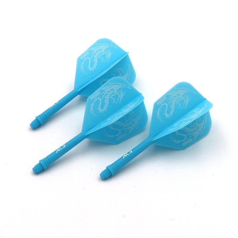CUESOUL ROST Integrated Dart Shaft and Flights,big wing shape,Set of