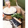 Gozney Dough Cutter - Natural Wood Handle Pizza Dough Cutter,