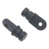 GWYAN 2 PCS Black Nylon Canopy Inner Eye End Nylon