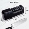 ELITRA HOME Professional Electric Knife Sharpener, 3 Stage Chef Knife