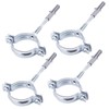 SKIR'CO (Pack of 4 pcs) Pipe Brackets for Ø 47-51