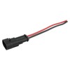 2 Pin Way Car Waterproof Electrical Connector AWG Wire Plug